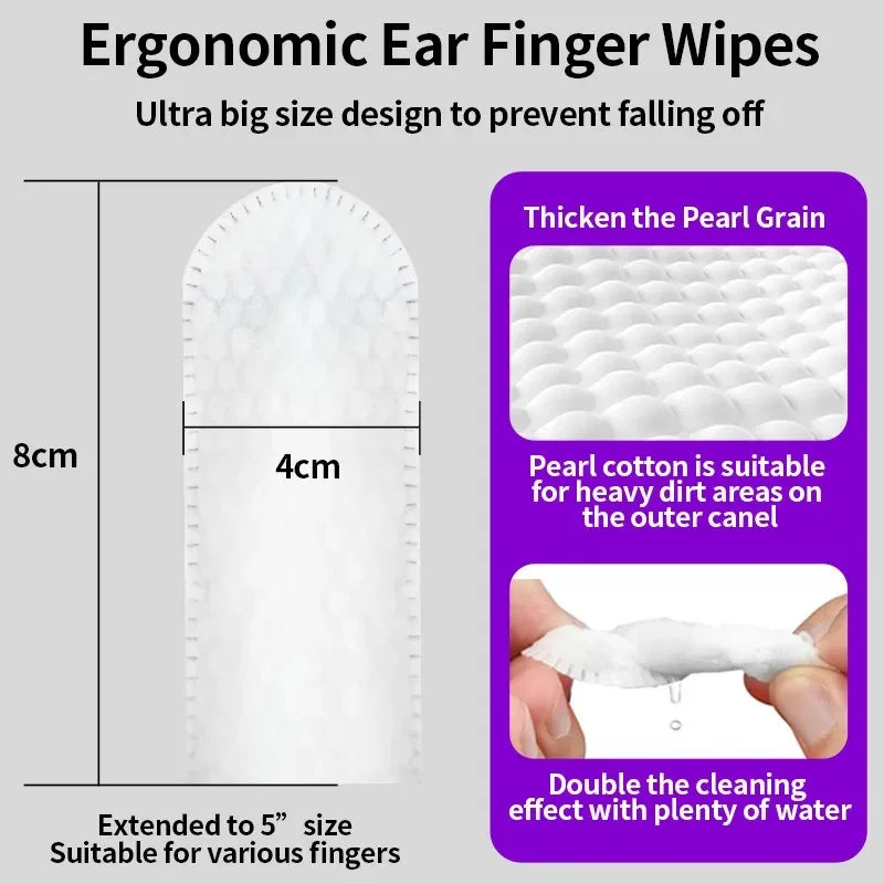 50 PCS Pet Ear Cleaning Wipes
