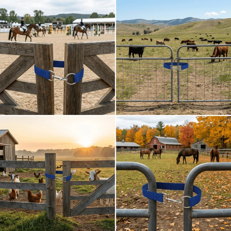 3 Easy Horse Latches/Gate Hooks - Whiskersnwigglesshop