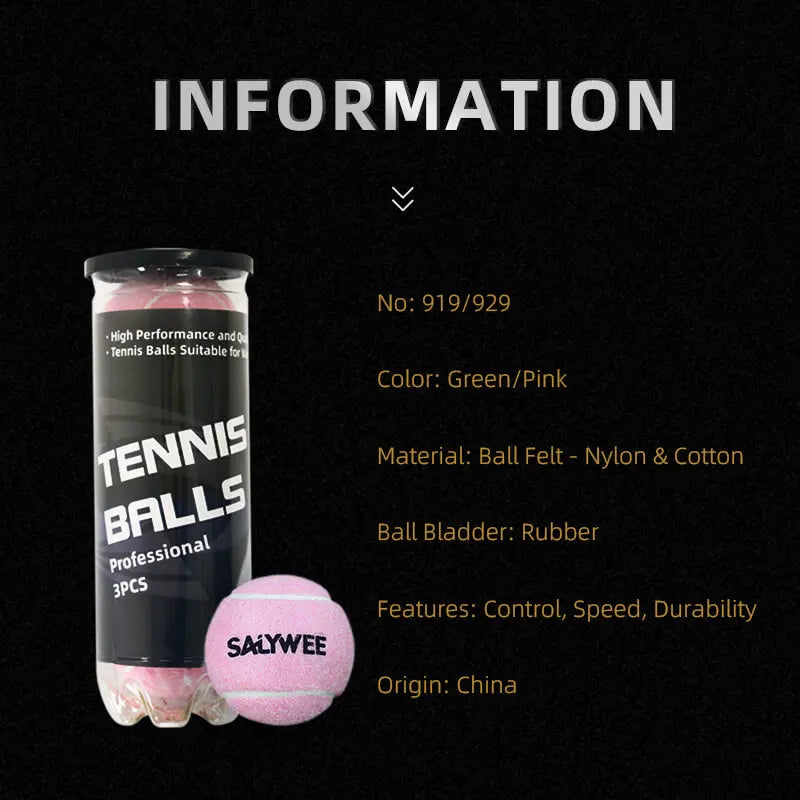 High Elasticity Tennis Balls for Training Indoor/Outdoor Use for Pets