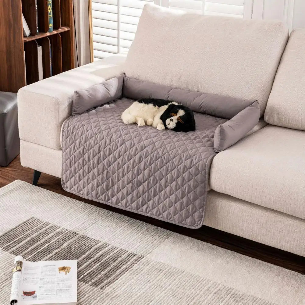 Pet Sofa Anti-slip Couch Protection Waterproof Car Seat Cushion Three-sided Pet Pad