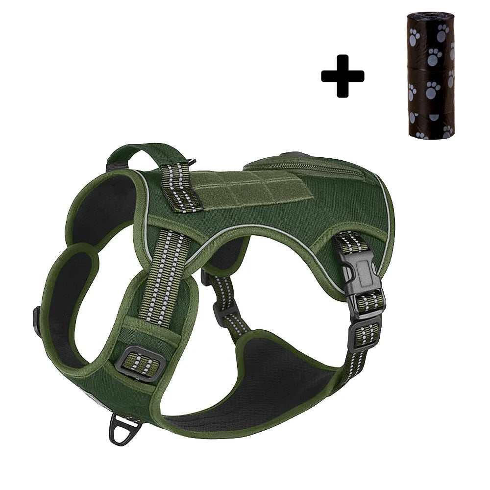 High Quality No Pull Big Dog Harness with Handle