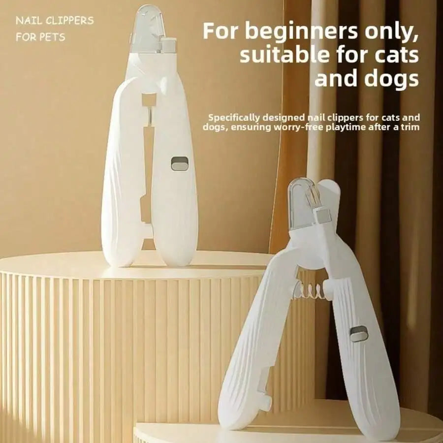 LED Pet Nail Clippers Cat Dog Nail Trimmer