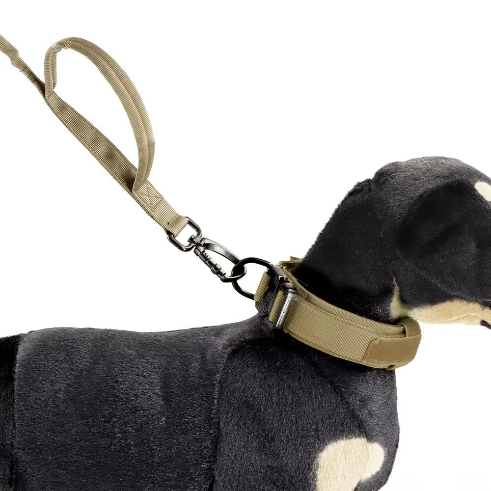 Adjustable Dog Leash with Quick Release and 2 Control Handles