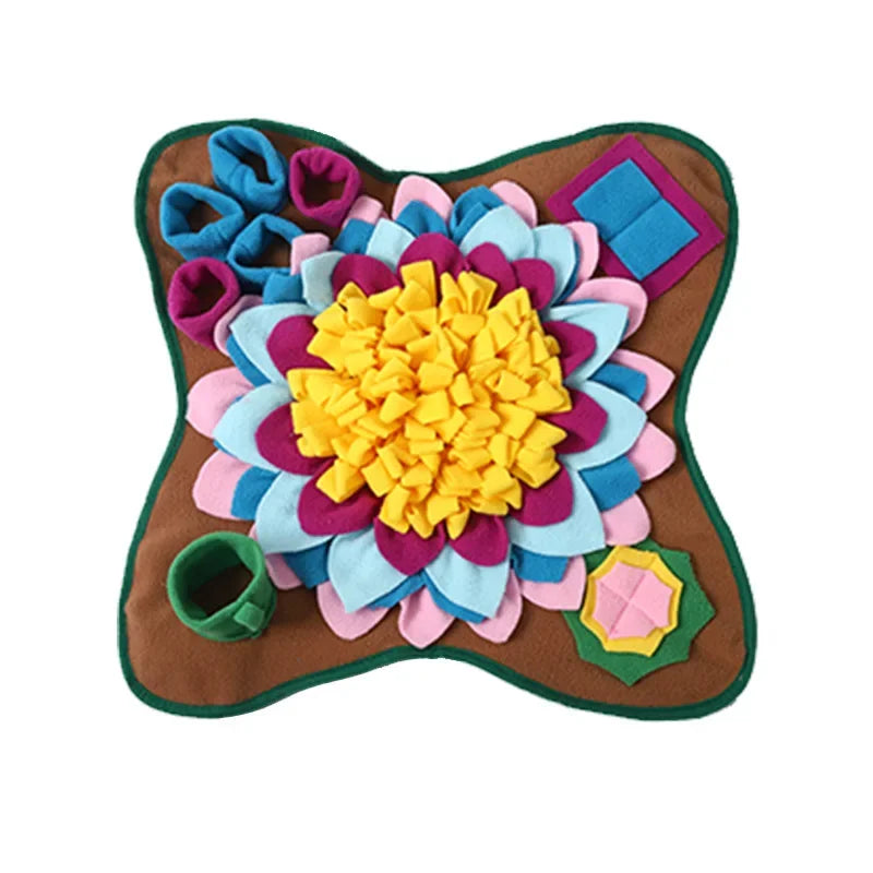 Interactive Pet Snuffle Mat for Dogs That Encourages Natural Foraging Skills