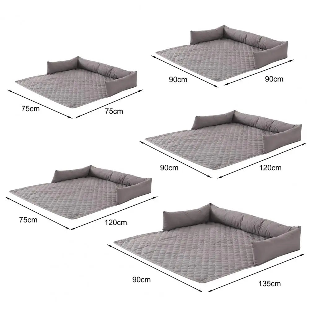 Pet Sofa Anti-slip Couch Protection Waterproof Car Seat Cushion Three-sided Pet Pad