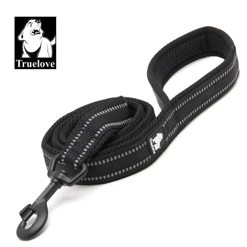 Truelove Reflective Nylon Mesh Padded Pet Leash
