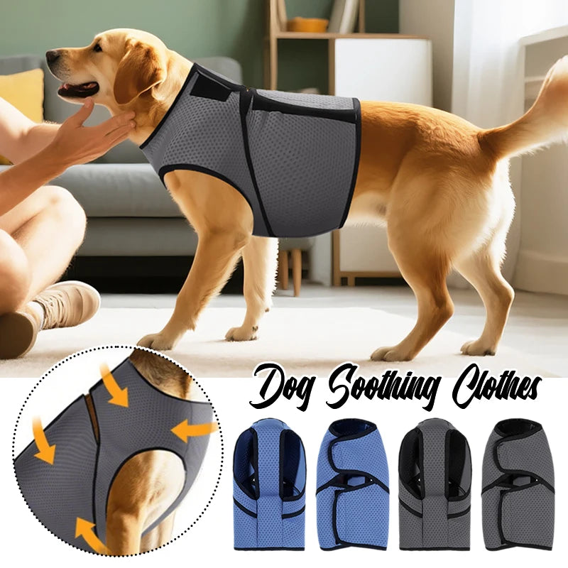Mesh Dog Calming Vest/Coat for Thunderstorms