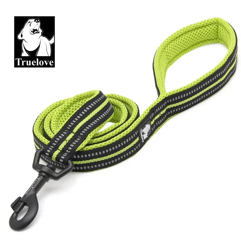Truelove Reflective Nylon Mesh Padded Pet Leash