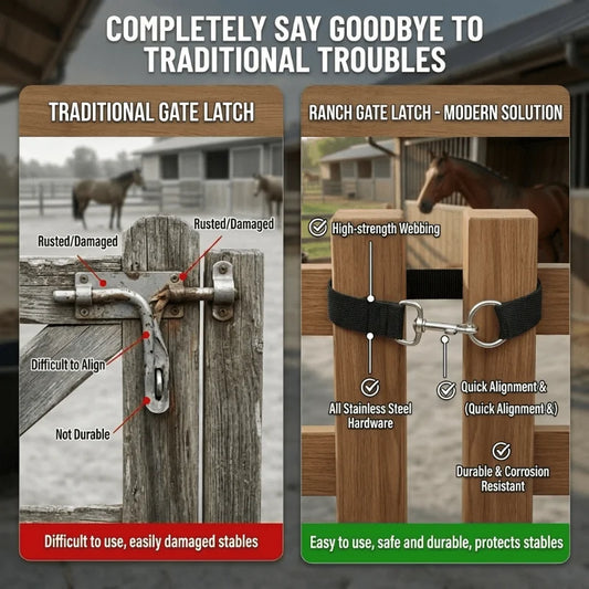 3 Easy Horse Latches/Gate Hooks - Whiskersnwigglesshop