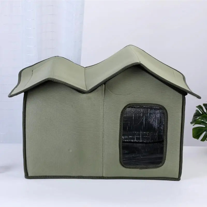 Waterproof Outdoor Cat House/Pet Cat Cave - Whiskersnwigglesshop