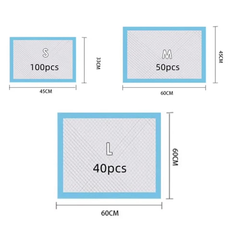 Ultra Absorbent Disposable Pet Urine Puppy Training Pads