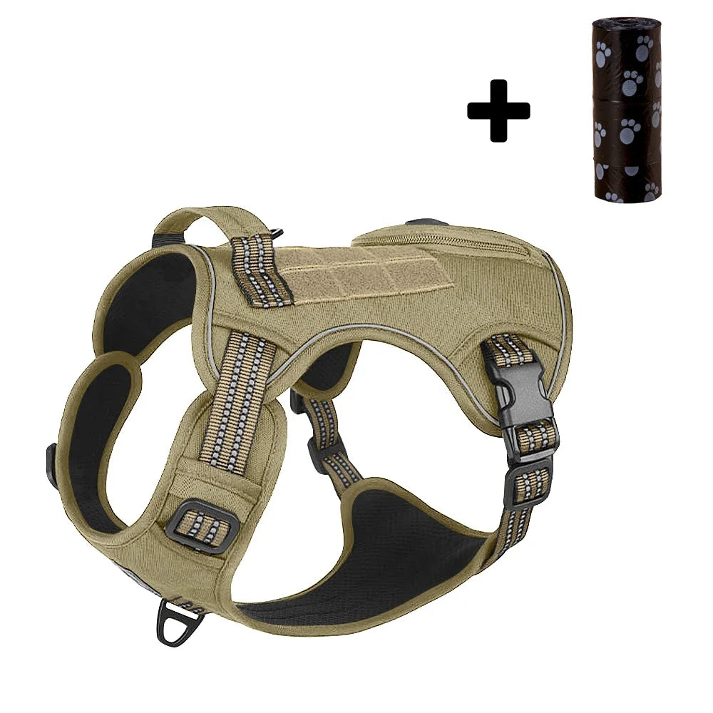High Quality No Pull Big Dog Harness with Handle