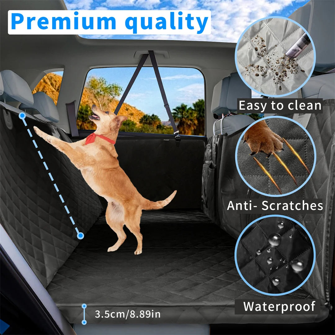 Waterproof/Scratch-Proof Car Seat Cover Seat Extender for Pet Travel