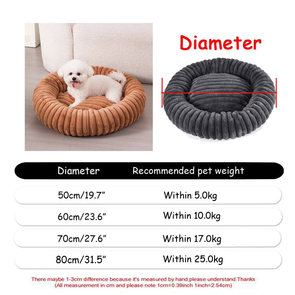 Super Soft Round Pet Bed