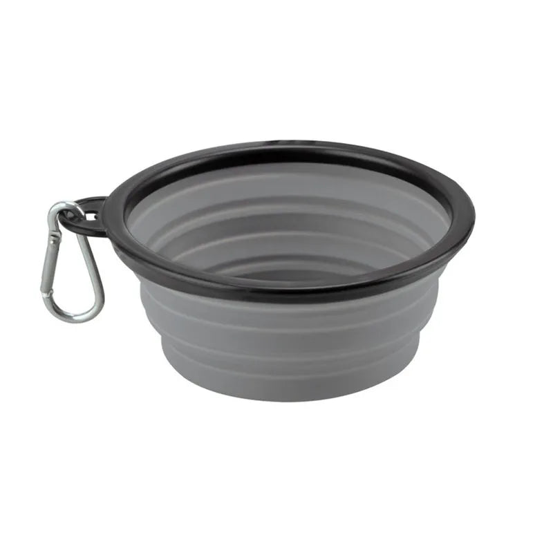 Durable Collapsible Travel Portable Pet Food Bowl for Pets - Whiskersnwigglesshop