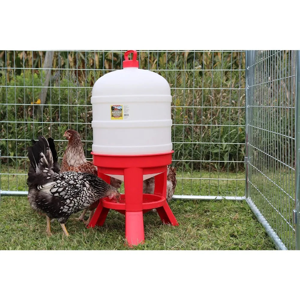 Little Giant 10 Gallon Plastic Dome Poultry Waterer