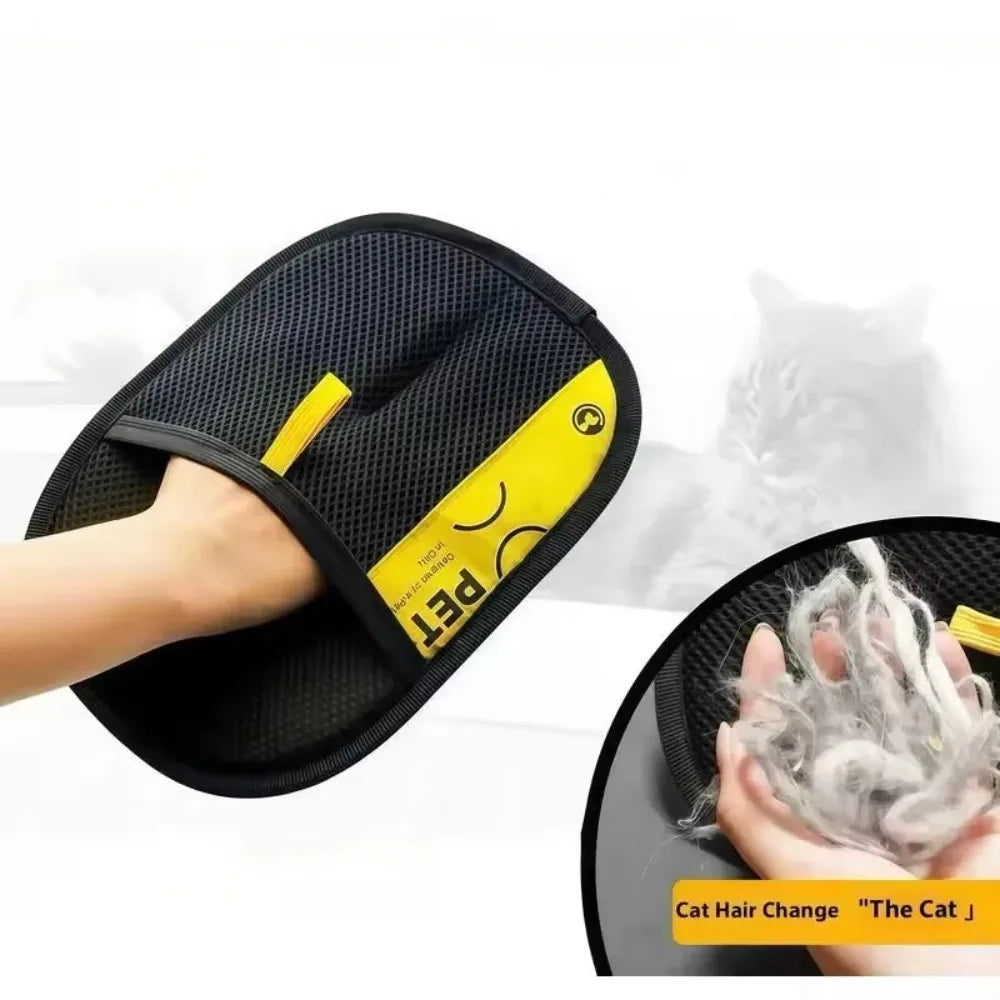 Pet Hair Remover Portable Washable Clothes Hair Dehairing Gloves Pet Cleaning Product
