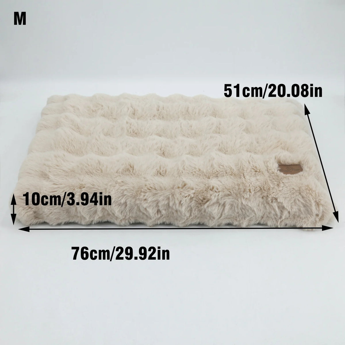Ultra-soft Plush Pet Bed With Thicker Foam Base That Comes In Multiple Sizes