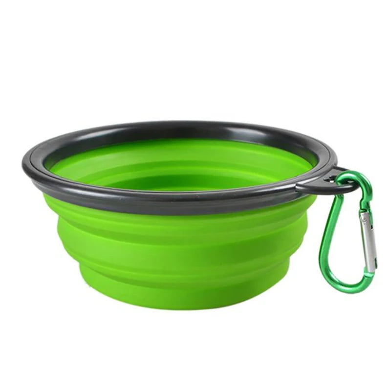 Durable Collapsible Travel Portable Pet Food Bowl for Pets - Whiskersnwigglesshop
