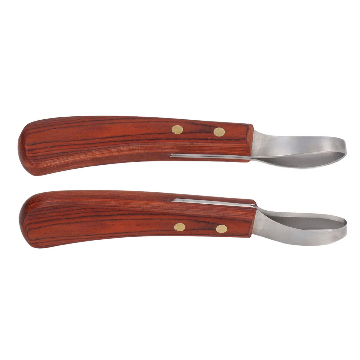 Stainless Steel Hoof Trimmer Shears 19.5cm Sturdy Rubber Wood Handle Hoof Trimmer Shears Non Slip for Livestock