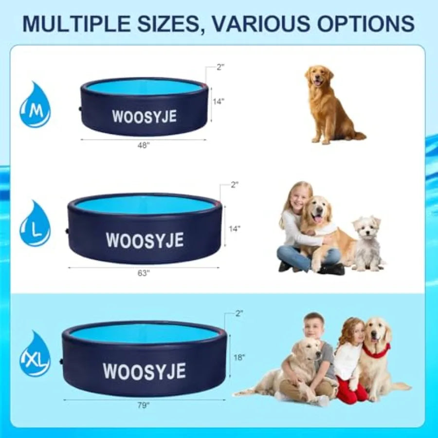 Inflatable Dog Pool 2m