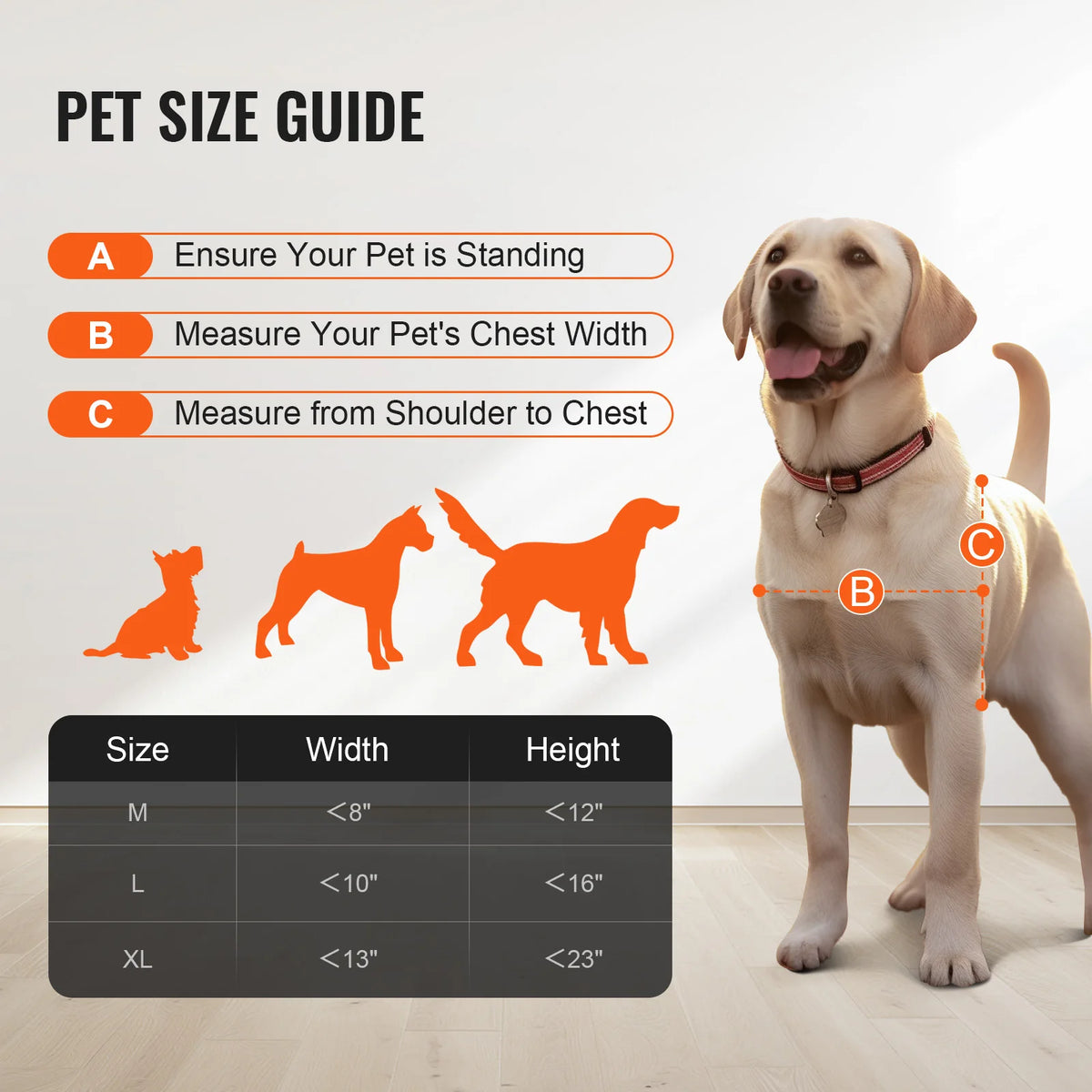 SucceBuy Dog Door Sliding Glass Door Adjustable Height Doggy Pet Door