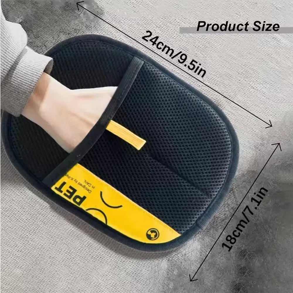 Pet Hair Remover Portable Washable Clothes Hair Dehairing Gloves Pet Cleaning Product
