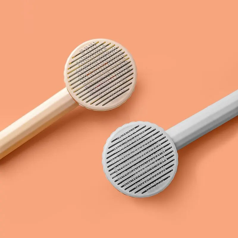 Self-Cleaning Pet Comb for Cats & Dogs