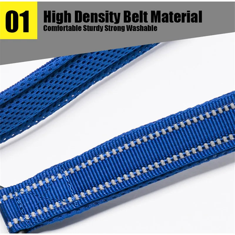 Truelove Reflective Nylon Mesh Padded Pet Leash