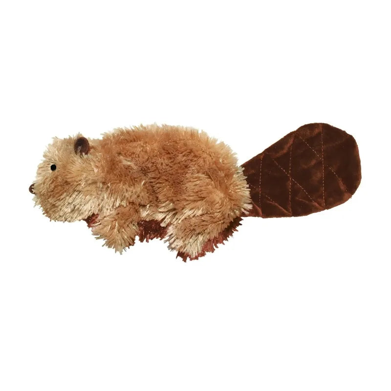 Beaver Dog Toy with Squeaker for Small Dogs - Whiskersnwigglesshop