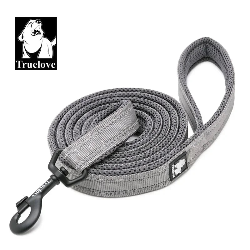 Truelove Reflective Nylon Mesh Padded Pet Leash