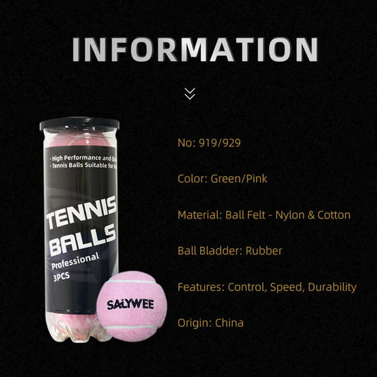 High Elasticity Tennis Balls for Training Indoor/Outdoor Use for Pets