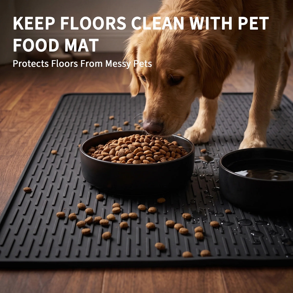Silicone Waterproof Non-Slip Cat Litter Mat - Whiskersnwigglesshop