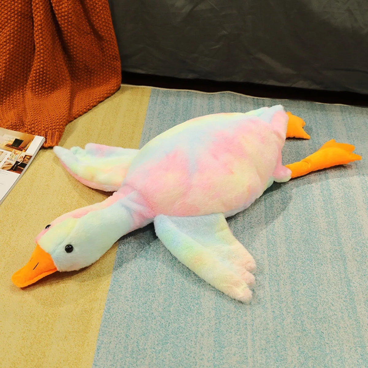 Washable Soft Duck Pet Companion Toy