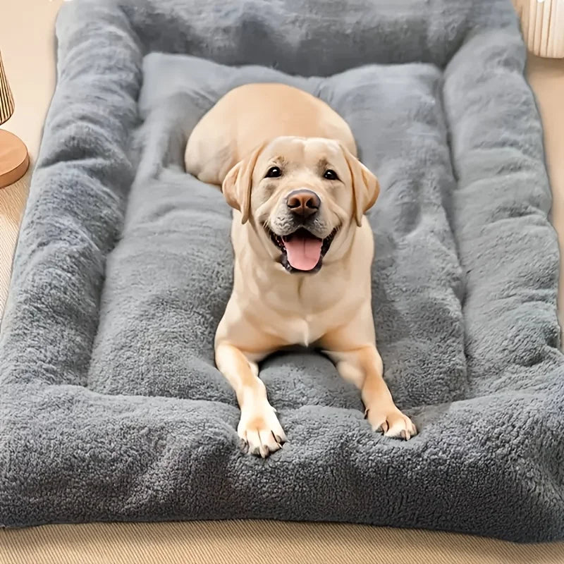 Oversized Ultra Soft Plush Dog Cat Bed/Crate Pad