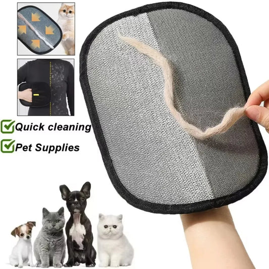 Pet Hair Remover Portable Washable Clothes Hair Dehairing Gloves Pet Cleaning Product