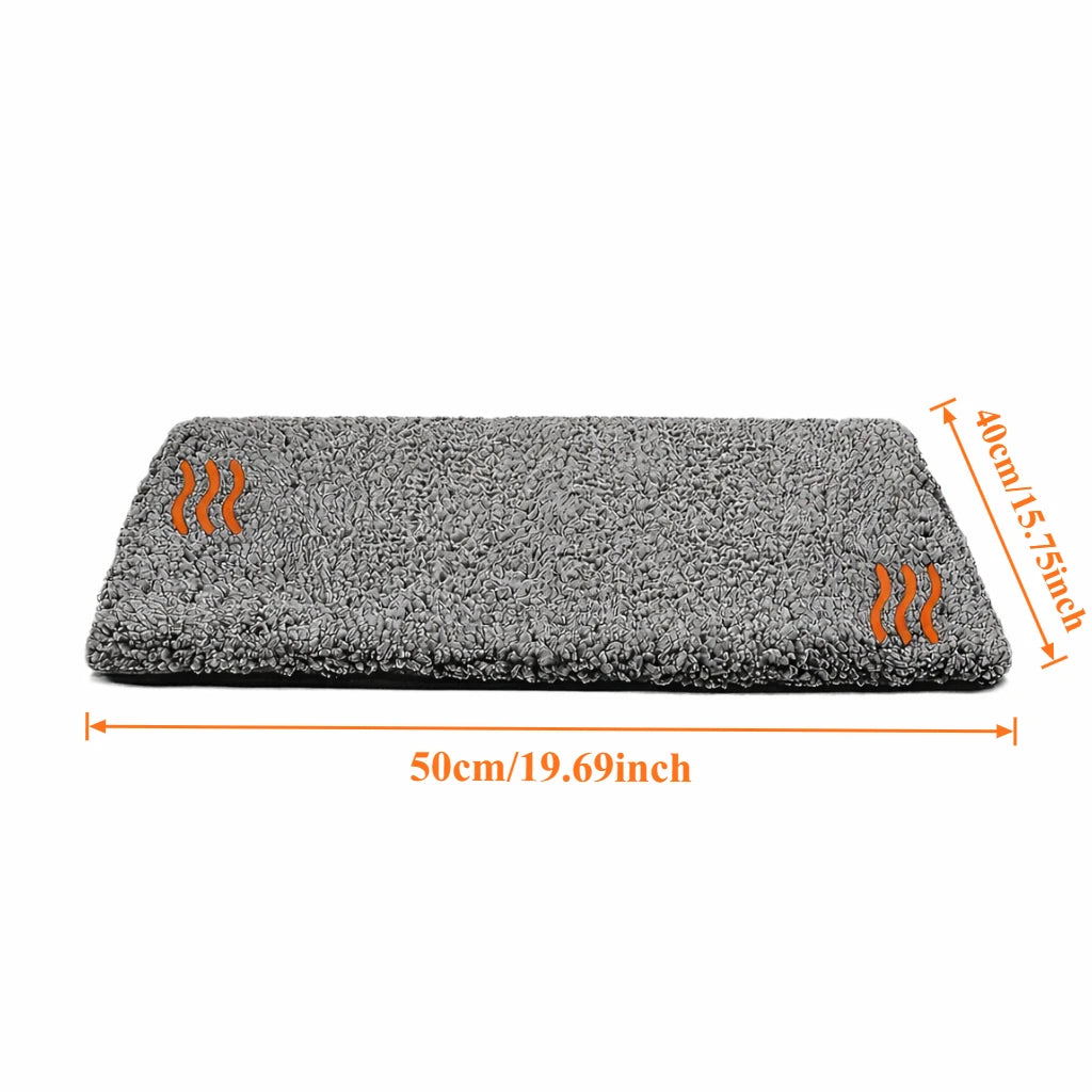 Self-Warming Heating Pad for Cats & Dogs With Anti-Slip and Washable Cover