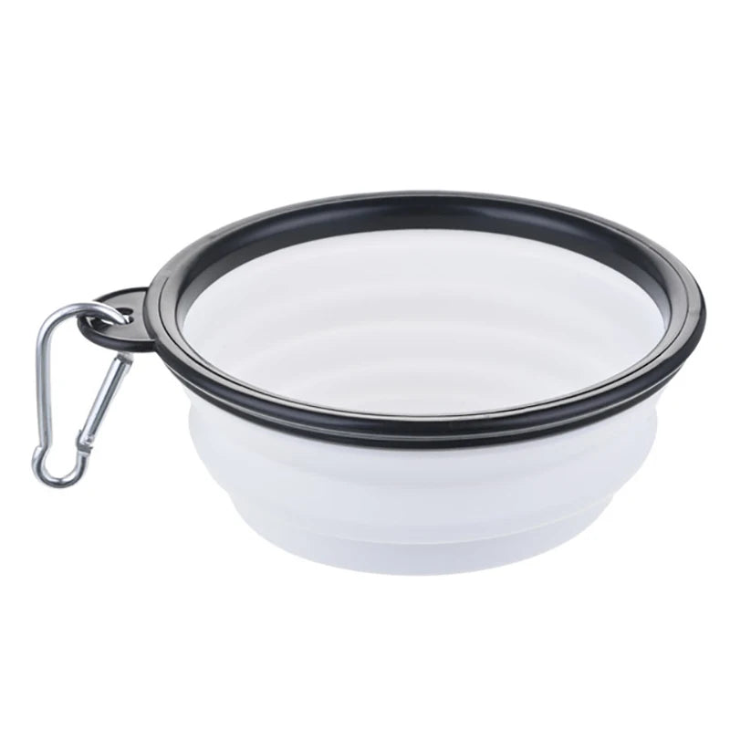 Durable Collapsible Travel Portable Pet Food Bowl for Pets - Whiskersnwigglesshop