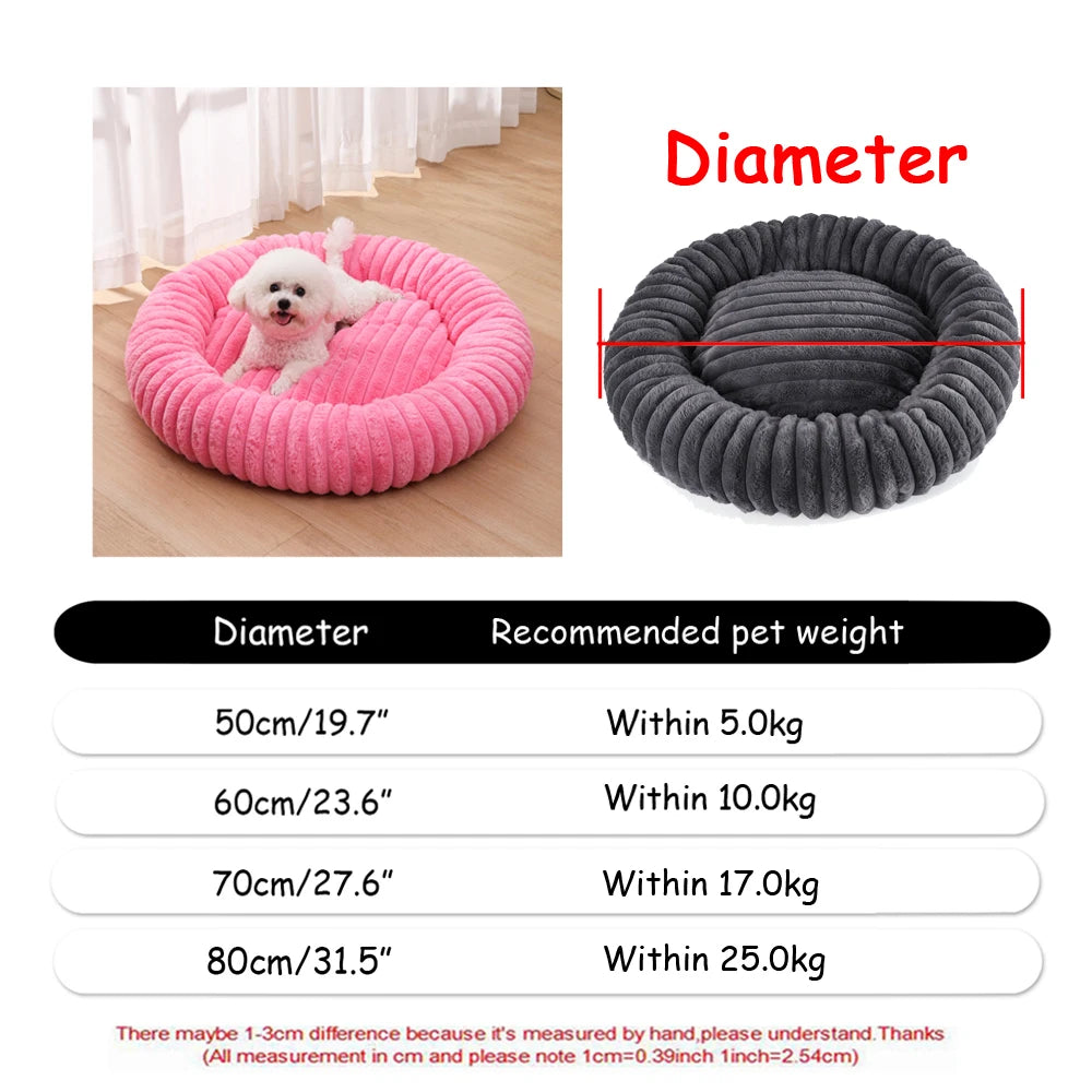 Super Soft Round Pet Bed