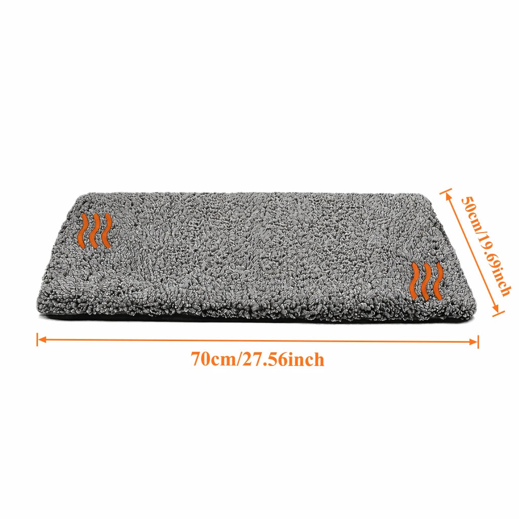 Self-Warming Heating Pad for Cats & Dogs With Anti-Slip and Washable Cover