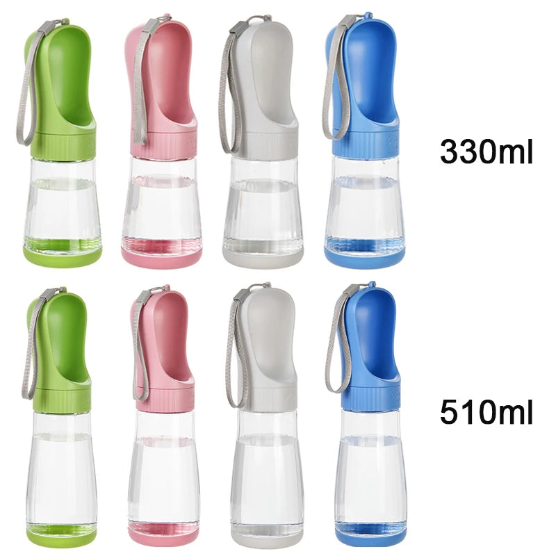 Portable 2 in 1 Dog Water Bottle With Food Container - Whiskersnwigglesshop