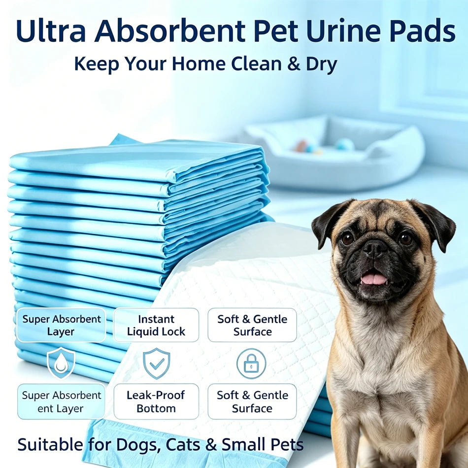 Ultra Absorbent Disposable Pet Urine Puppy Training Pads