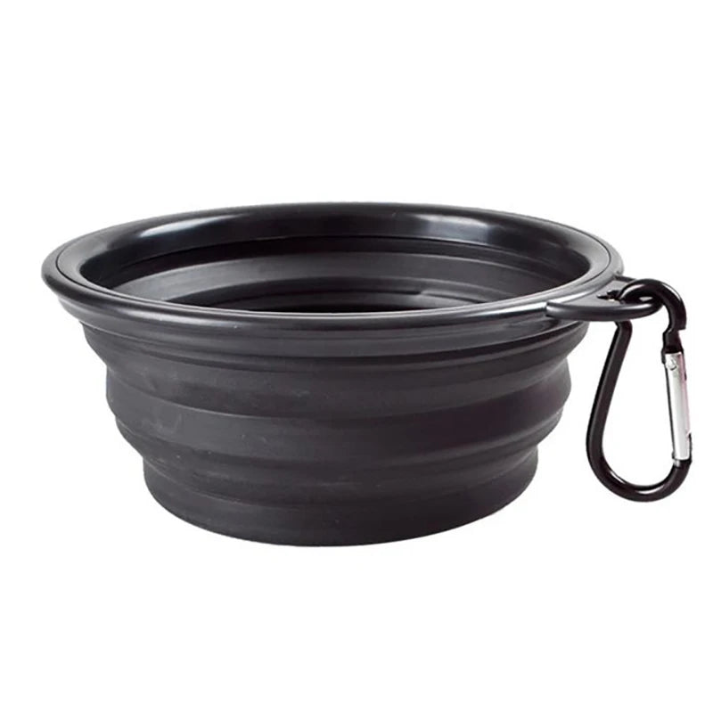 Durable Collapsible Travel Portable Pet Food Bowl for Pets - Whiskersnwigglesshop