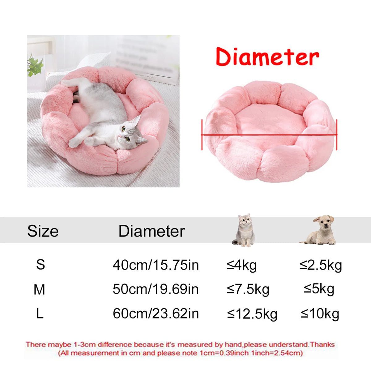 Super Soft Round Pet Bed