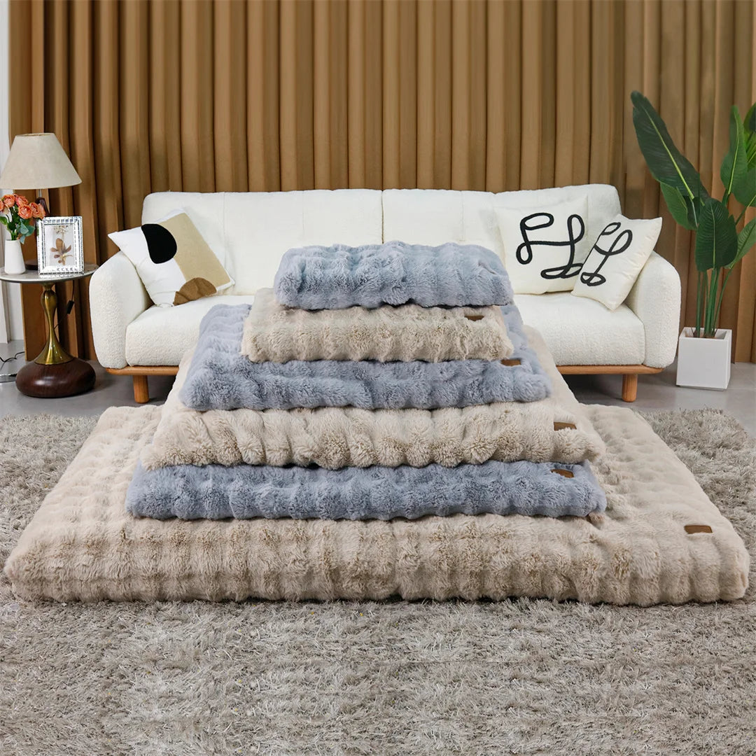 BINGOPAW Ultra-Soft Dog Bed with Removable Cover Machine Washable Cozy Sleep Bed