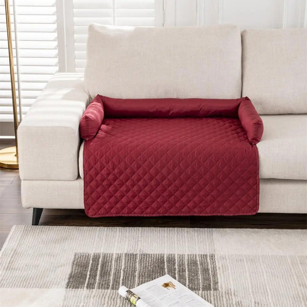 Pet Sofa Anti-slip Couch Protection Waterproof Car Seat Cushion Three-sided Pet Pad