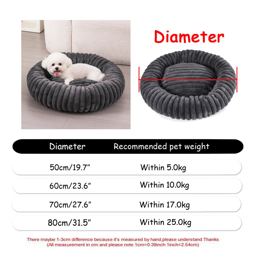 Super Soft Round Pet Bed