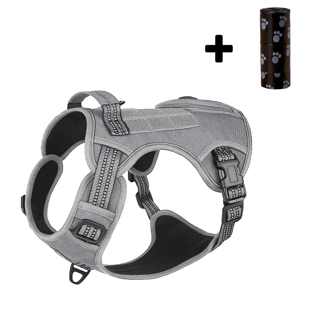 High Quality No Pull Big Dog Harness with Handle