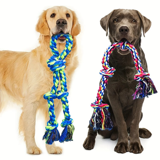 Indestructible Durable Dog Tug Of War Interactive Toys Suitable For Medium And Large Dogs
