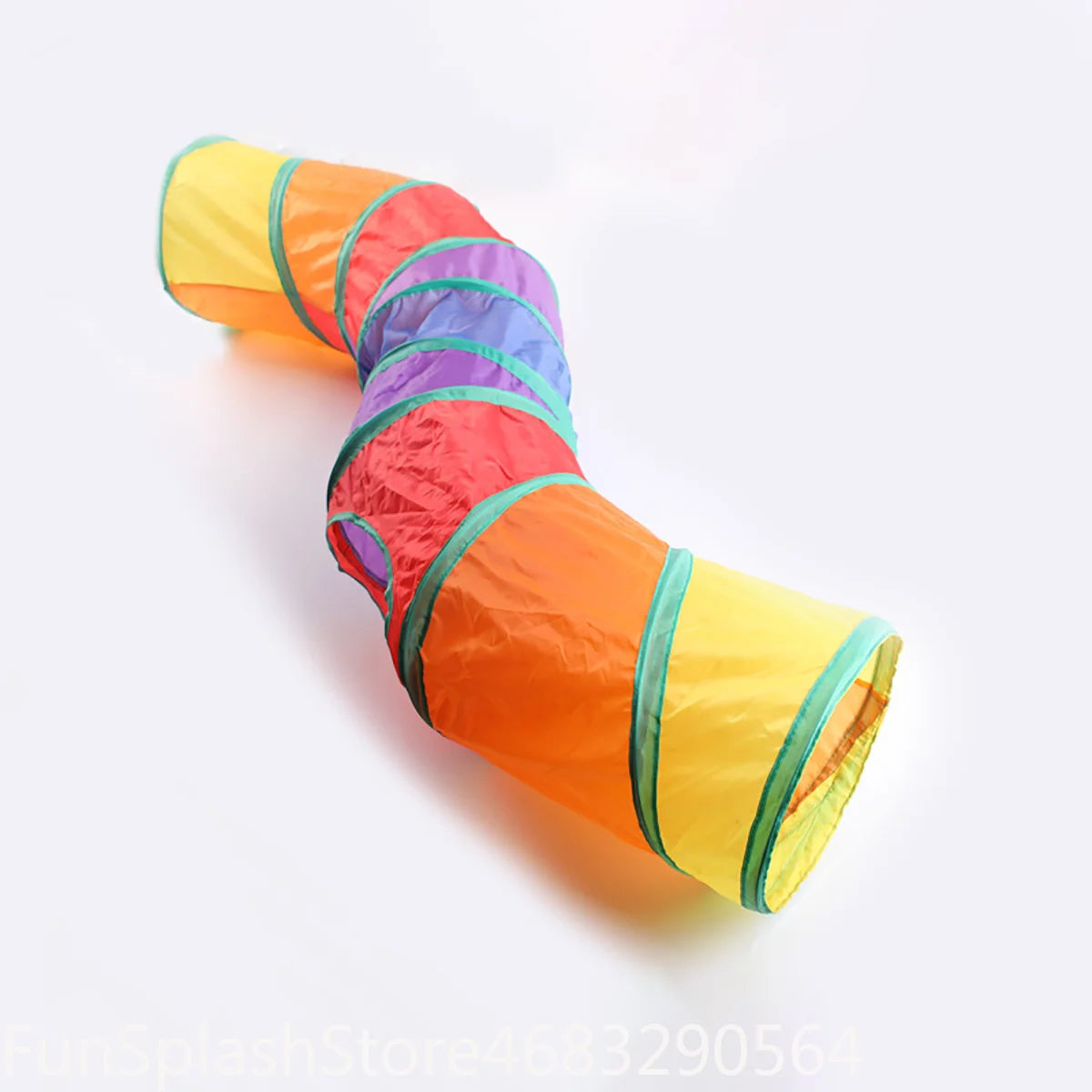 Foldable Interactive Cat Tunnel Tube Pet Toy For Kitten Indoor Entertainment Relieve Boredom